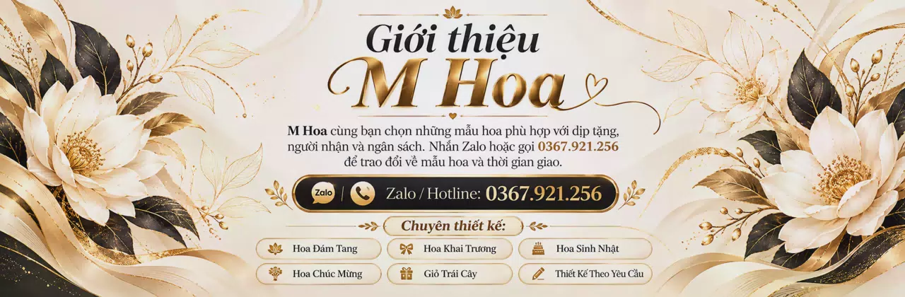 Ảnh bìa Shop hoa tươi Phường Vũ Ninh Bắc Ninh - Thêm sắc hoa cho ngày vui